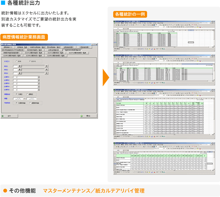 統計情報画面サンプル