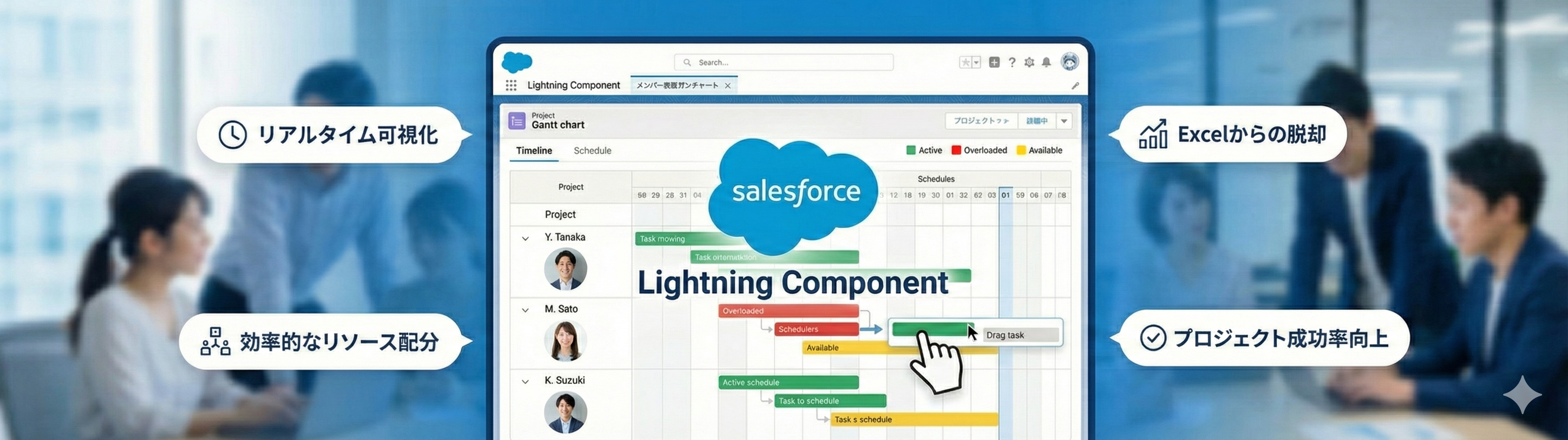 Salesforce アサイン管理
